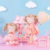 Плюшевые куклы Gloveleya Doll Baby Girl Gift Filling Toy Curly Princess Doll Plush Toy Childrens Gift Childrens Toy J240410