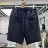 Tessuto pesante Lavata di alta qualità da donna Shorts casual colanti di grandi dimensioni Shorts estivi