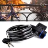 Flexible Bicycle Lock Wear-resistant Bike Lock Anti-theft Cable Lock Metal Sturdy Quick Unlock Security Lock Bike Cable Lock