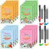 4 libri/set della pratica di scrittura a mano riutilizzabile per copia del copia dei bambini 3D Impara la cartoleria di calligrafia di Magic English
