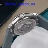 Hot AP Wrist Watch Royal Oak Offshore Series 15720St New Precision Steel Grey Plate Mens Fashion Ligneau Machinerie sportive Machinerie de plongée