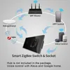 Bingoelec zigbee touch switchs 1/2/3gang switch light intelligente Google Alexa App Control con presa a parete standard UE