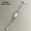 Watch Bands Bligerstaintainless Steel Strap Mechanical Sub Yacht Series Watch Bracelet Sport Metal Watchband Chain Accessoriesl2404