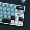 Аксессуары GMK Mizu Keycaps 129/23 Клавики вишневой профиль PBT Dye Sub -клабам MX Switch Keyboard 61/64/68/84/87/96/98/104/108