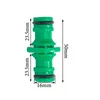5PCS 16mm 1/2'' Garden Hose Pipe Water Connector Joiner Quick Fix Coupler Double Port Joint Water Gun Fitting