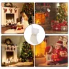 Рождественские украшения чулки для Санта -Клауса атмосферные вязаные с мультиспользующими продуктами домашнего декора небольшие подарки шоколад