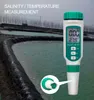 Salinité portable Refractomètre numérique Salinomètre Halomètre Salt Salt Salty Brine Aquarium Food Water Quality Tester