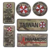 Patch tattico militare del battitore di gomma ombrello 3D in PVC