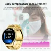 Watches LIGE Bluetooth Call Smart Watch Women Man Temperature Watches AI Voice Assistan Sport Fitness Bracelet Clock Gold Smartwatch Men