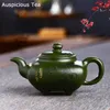 260 ml yixing de minério cru de argila verde zisha tuapot handmade house house kung fu teaset beauty panel tea teason drinkwarware presente personalizado