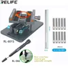 RELIFE RL-601SL Universal roterande fixtur Byt ut verktyg för att ta bort mobiltelefoner Back Cover Glass Reparationsverktyg