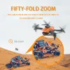 Drones p10 drone 4k met esc hd dual camera 5g wifi fpv 360 Volledige obstakelvermijding optische flow zweven opvouwbaar quadcopter speelgoed
