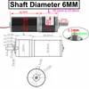 Motor da engrenagem planetária DC 24V 12V de baixa velocidade Diâmetro de motor pequeno 32mm Velocidade ajustável e eixo reversível diâmetro 6mm ou 8mm