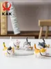 Cassetti a forma di gatto Kak ganci da parete maniglia mobile in ottone mobile e manopole frenate per bambini manico decorativo hardware
