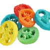 Haustierprodukte Papageien nagen Spielzeug DIY natürliche Loofah Luffa Core Toy Bird Supplies 5pc/Los