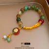 Nouveau bracelet d'agate rond