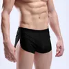 Comfortabele sexy mannen ondergoed bokser shorts Ice Silk Lounge Men Trunks Home Sleepwear onderbroek Gay Underwear slipje
