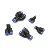 Pipe Fittings Plastic Pneumatic Connector Fitting Quick Push For Air Water Connecting PY PW Connect 4 6mm 8mm 10mm 12mm Y Shape