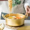 Konco Koreanische Suppe Stock Pots Instant Noodle Borridge Topf Küche Kochen Kochkocher Küche Gaskochgeschirrtopf