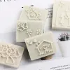 1PCS Lucky Tree and Flower Wzór Mini DIY Stamp