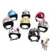 1pc capacete de galinha de galinha pequena hard -chapéu de pato pato codorna chapéu de capacete de galinha de galinha de animal de estimação Capacete de capacete de pássaro