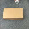 12Pcs/Lot Brown Kraft Gift Boxes Blank Storage Box Packaging Paper Boxes For Gifts/Candy/Book/Handicrafts Long Large Size