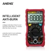 ANENG V04B LCD Professional True RMS Multimeter Portable Multimetro Tester Tool Smart Measuring Multitester med summerfunktion