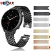 Pasek do Xiaomi Amazfit GTR 2 GTR2 metalowy bransoletka dla Huami Amazfit Stratos 3 Smart Watch Straps Watchband