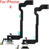 Porta di ricarica Flex per iPhone X 6 6P 6S Plus7 7Plus 8 Plus Cavo Flex Dock Caricatore USB con sostituzione del microfono
