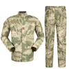 Sinoirsaft Tactical BDU Impermeável Camouflage Combate Roupas Conjunto para acessórios de vestuário de caça ao ar livre