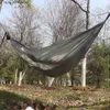 Hammocks Nordic style nylon hammock outdoor camping travel hunting hammock bed garden swing hanging chairQ