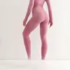 アクティブパンツ女性用シームレススポーツレギンスハイウエストヒップリフトボディービルヨガフィットネスランニング