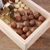 Innovatieve hefboomhandleiding Notenkraker Noot Tongs Pecan Nut Cracker Opener Tool met organiseren Desktop voor noten Macadamia Pecannoten