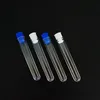 50pcs/lotto 13x78mm lab Lab Plastic Test Test Round Bottom Tube Fial with Cap Office School Laboratory Experiment Forniture