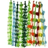 5pc saule feuille à quatre feuilles de trèfle en feutre de tissu lancet tissu en feutre pour enfants chambre à la maison des autocollants de décoration de maternelle