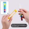 Clip en bois perles à essai Set Montessori Games Kids Fine Motor Training Toy Couleur correspondant à Early Educational Children Toy