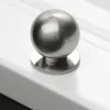 BowarePro zilveren ronde deurknop metalen meubels kasten deurgreep lade kast garderobe kast bal trekkleedgrepen knoppen knoppen