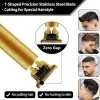 Trimmers Kemei KM1949 Elektrische kapper Full Metal Professional Hair Trimmer Set voor mannen baard haarklipper afwerking haar snijmachine