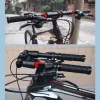 Bike pieghevole in lega di alluminio in lega per biciclette elettriche manubrio da 25,4 mm MTB Mountain Bike Huoman da manubrio pieghevole piatto 560 mm 660 mm