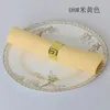 150pcs/lot mouth cloth napkins plain hotel restaurant Pure folded fabric Wedding 48cm Napkins Tableware Party Supplies