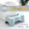 Poop Stool Toilet Step Stool Capability Bathroom Potty Training For Adult Sturdy Portable Squat Stool Chairs 6.7 Inch Height 1PC