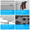 Caméras Nouvelles sacs de sac de rangement pour GoPro Hero 10 9 Sac à main portable Grey Sacs d'épaule étanche Bas Pro 9 10 Accessoire