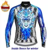 Pro Winter Quality Thermal Fleece Cycling Bicycle MTB Motorfietsuniforme jas 2021man Unique Design Warm Bike Jersey Tops