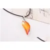 Pendant Necklaces New Arrival Austrian Crystal Wolf Tooth Lovers Necklace For Men And Women Mixed Colors Drop Delivery Jewelry Pendant Dhxwx