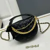 Bolsa de designer bolsa de ombro bolsa de caviar bolsa de caviar bolsas de couro genuíno mulheres luxuros saco crossbody saco de hardware vintage saco de cadeia de bolsa de gola de bolsa de mulher