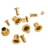 100-500PCS M0.9 M1,3 M1,5 M1,7 M2 M2.3 M2,5 M3 M4 M5 M6 Copper tubulaire Rivets creux à double face