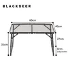 Kampmeubels Zwart-herten Outdoor Portable Tafel Camping Vouwen Iron Picnic Ultra Light Garden Desk Ultralight