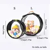 Storage Bags 1Pcs Transparent Cable Organizer Box Keychain Wallet Mystery Portable Doll Bag Thicken Classic Pouch