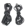2 Meters/Lot 3/4/5/6/8/10mm Black Round Elastic Band Cord Elastic Rubber Stretch rubber Rope For Sewing Garment DIY Accessories