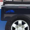 Автомобильная наклейка Auto Graphics One Life Live It Body Bumper Отражающая виниловая наклейка для Toyota FJ Land Cruiser Offroad 4x4